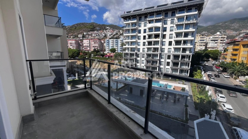 Шикарная квартира 2+1 в новом премиум-комплексе 2024 года в районе пляжа Клеопатра, Аланья - Ракурс 10