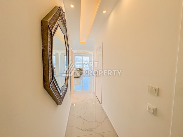 Квартира 2+1 с прямым видом на море в исторической крепости Аланьи — уникальное предложение в сердце города - Ракурс 11