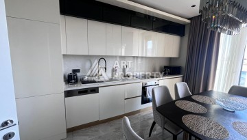 Пентхаус 2+1 с панорамным видом на море в центре Аланьи, всего в 700 метрах от пляжа Кейкубат - Ракурс 15