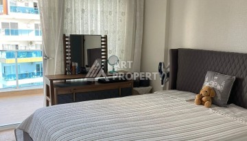 Стильная квартира 1+1 с видом на море в престижном комплексе района Тосмур, всего в 400 метрах от пляжа - Ракурс 13