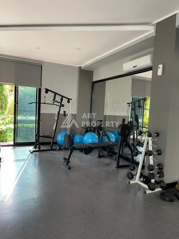 Стильная квартира 1+1 с видом на море в престижном комплексе района Тосмур, всего в 400 метрах от пляжа - Ракурс 21