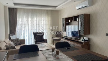 Стильная квартира 1+1 с видом на море в престижном комплексе района Тосмур, всего в 400 метрах от пляжа - Ракурс 23