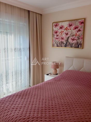 Квартира 1+1 с мебелью в районе Оба, всего в 250 метрах от моря — отличное предложение для жизни и инвестиций - Ракурс 8