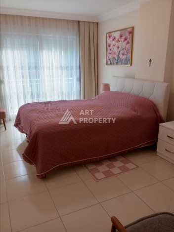 Квартира 1+1 с мебелью в районе Оба, всего в 250 метрах от моря — отличное предложение для жизни и инвестиций - Ракурс 11