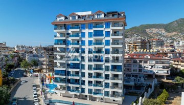 Квартира 1+1 в новом комплексе премиум-класса в центре Аланьи, всего в 800 метрах от моря - Ракурс 1