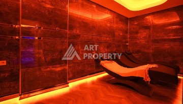 Квартира 1+1 в новом комплексе премиум-класса в центре Аланьи, всего в 800 метрах от моря - Ракурс 13