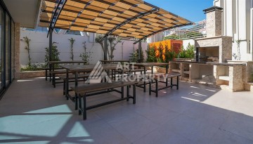 Квартира 1+1 в новом комплексе премиум-класса в центре Аланьи, всего в 800 метрах от моря - Ракурс 14