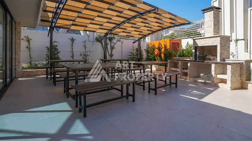 Квартира 1+1 в новом комплексе премиум-класса в центре Аланьи, всего в 800 метрах от моря - Ракурс 13