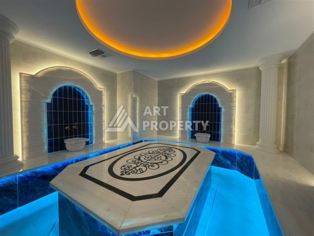 Квартира 1+1 в новом комплексе премиум-класса в центре Аланьи, всего в 800 метрах от моря - Ракурс 15