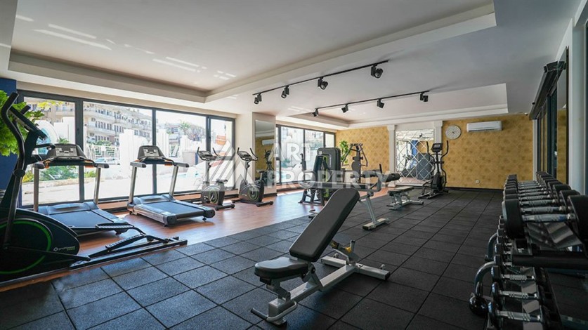 Квартира 1+1 в новом комплексе премиум-класса в центре Аланьи, всего в 800 метрах от моря - Ракурс 16