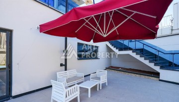 Квартира 1+1 в новом комплексе премиум-класса в центре Аланьи, всего в 800 метрах от моря - Ракурс 23