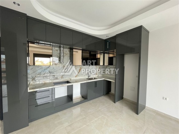 Квартира 1+1 в новом комплексе премиум-класса в центре Аланьи, всего в 800 метрах от моря - Ракурс 25