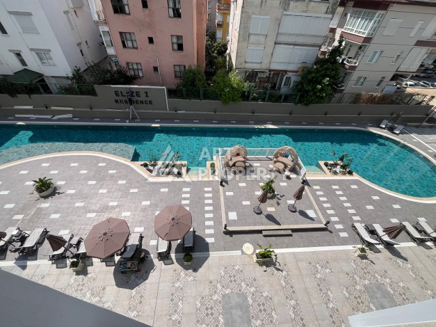 Квартира в новом комплексе 2025 года с отельной инфраструктурой в районе пляжа Клеопатра, Аланья - Ракурс 0