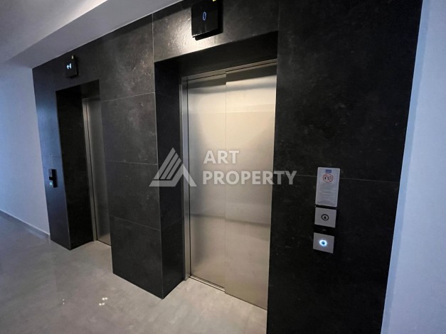 Квартира в новом комплексе 2025 года с отельной инфраструктурой в районе пляжа Клеопатра, Аланья - Ракурс 3