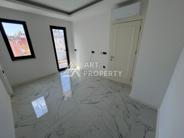 Квартира в новом комплексе 2025 года с отельной инфраструктурой в районе пляжа Клеопатра, Аланья - Ракурс 7