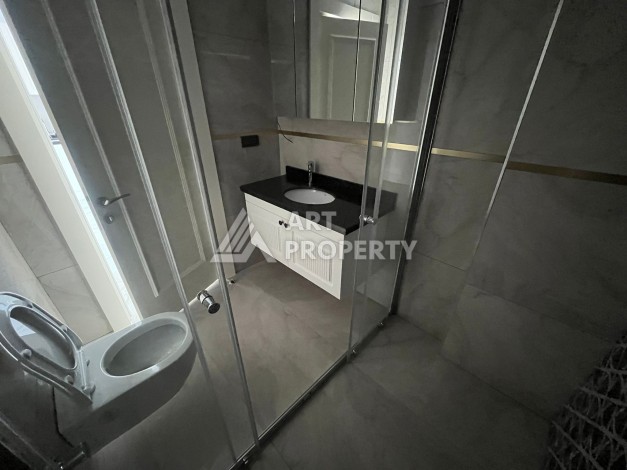 Квартира в новом комплексе 2025 года с отельной инфраструктурой в районе пляжа Клеопатра, Аланья - Ракурс 10