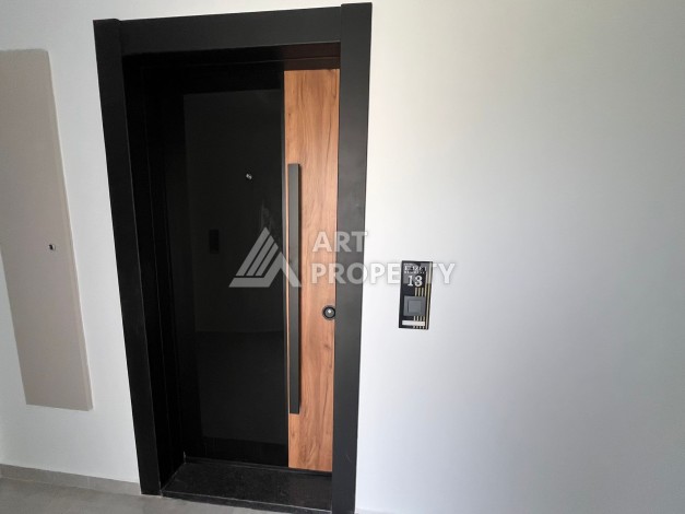 Квартира в новом комплексе 2025 года с отельной инфраструктурой в районе пляжа Клеопатра, Аланья - Ракурс 11