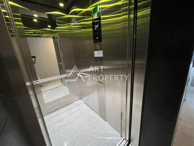 Квартира в новом комплексе 2025 года с отельной инфраструктурой в районе пляжа Клеопатра, Аланья - Ракурс 12