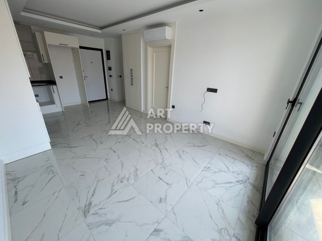 Квартира в новом комплексе 2025 года с отельной инфраструктурой в районе пляжа Клеопатра, Аланья - Ракурс 13