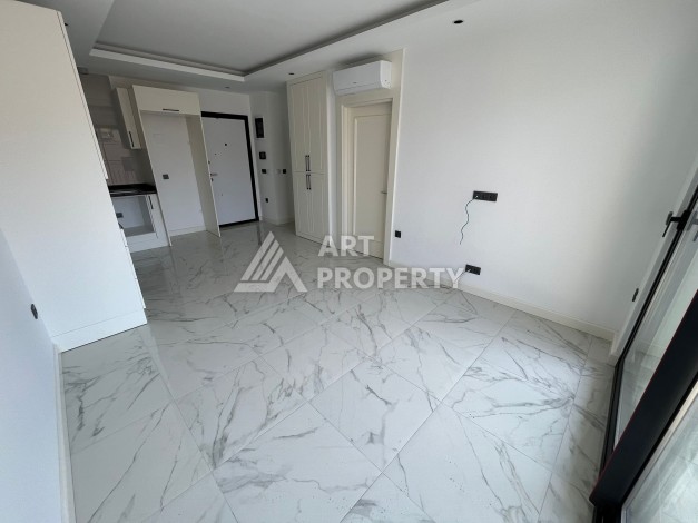 Квартира в новом комплексе 2025 года с отельной инфраструктурой в районе пляжа Клеопатра, Аланья - Ракурс 15