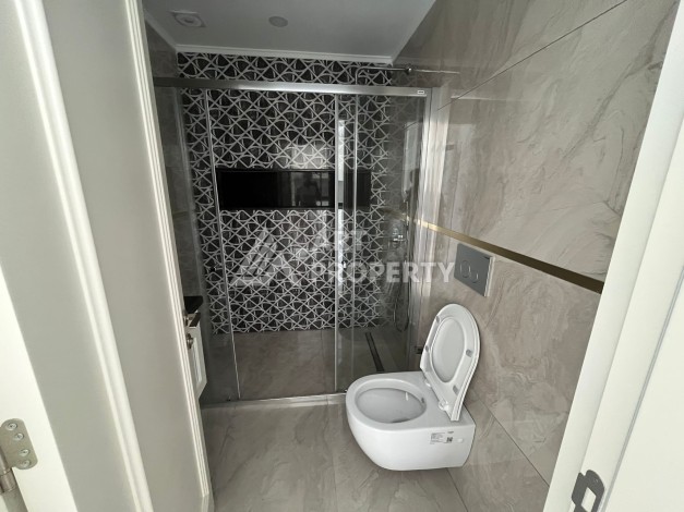 Квартира в новом комплексе 2025 года с отельной инфраструктурой в районе пляжа Клеопатра, Аланья - Ракурс 21