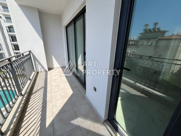 Квартира в новом комплексе 2025 года с отельной инфраструктурой в районе пляжа Клеопатра, Аланья - Ракурс 27