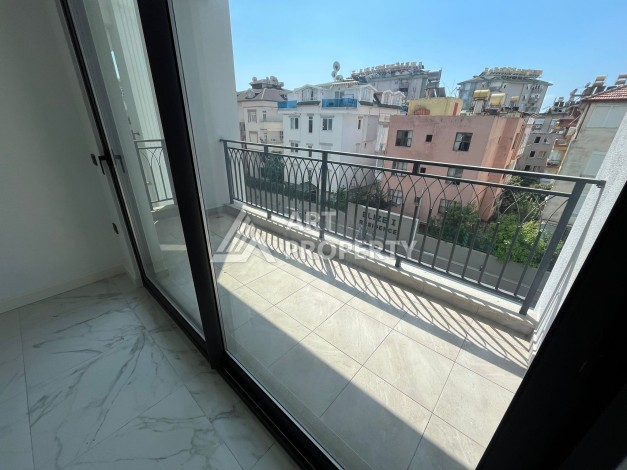 Квартира в новом комплексе 2025 года с отельной инфраструктурой в районе пляжа Клеопатра, Аланья - Ракурс 28