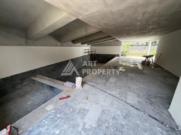 Квартира в новом комплексе 2025 года с отельной инфраструктурой в районе пляжа Клеопатра, Аланья - Ракурс 29