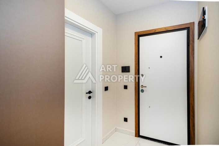 Квартира 1+1 с мебелью в новом премиум-комплексе 2024 года в районе пляжа Клеопатра, Аланья - Ракурс 3