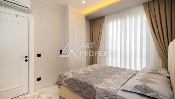 Квартира 1+1 с мебелью в новом премиум-комплексе 2024 года в районе пляжа Клеопатра, Аланья - Ракурс 6