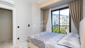 Квартира 1+1 с мебелью в новом премиум-комплексе 2024 года в районе пляжа Клеопатра, Аланья - Ракурс 8