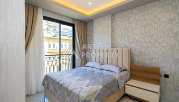 Квартира 1+1 с мебелью в новом премиум-комплексе 2024 года в районе пляжа Клеопатра, Аланья - Ракурс 9