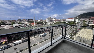 Квартира 1+1 с панорамным видом на море в новом премиум-комплексе 2024 года в районе пляжа Клеопатра, Аланья - Ракурс 2