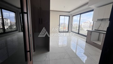 Квартира 1+1 с панорамным видом на море в новом премиум-комплексе 2024 года в районе пляжа Клеопатра, Аланья - Ракурс 5