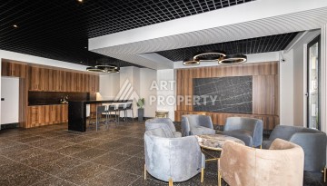 Квартира 1+1 с панорамным видом на море в новом премиум-комплексе 2024 года в районе пляжа Клеопатра, Аланья - Ракурс 20