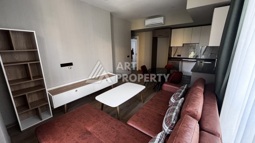 Апартаменты1+1 с мебелью в новом премиум-комплексе 2024 года в районе пляжа Клеопатра, Аланья - Ракурс 0