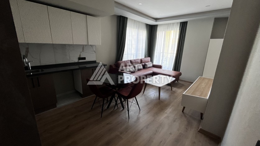 Апартаменты1+1 с мебелью в новом премиум-комплексе 2024 года в районе пляжа Клеопатра, Аланья - Ракурс 5