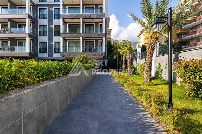 Апартаменты1+1 с мебелью в новом премиум-комплексе 2024 года в районе пляжа Клеопатра, Аланья - Ракурс 26