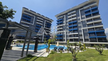 Современная квартира 1+1 в 600 м от пляжа Клеопатры. Новая резиденция в центре Алании - Ракурс 4