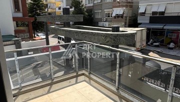 Современная квартира 1+1 в 600 м от пляжа Клеопатры. Новая резиденция в центре Алании - Ракурс 12