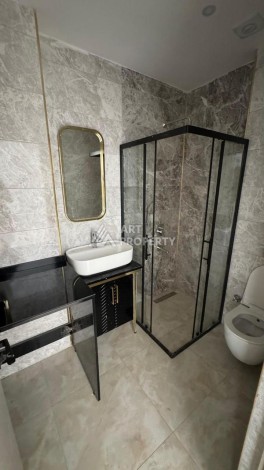 Современная квартира 1+1 в 600 м от пляжа Клеопатры. Новая резиденция в центре Алании - Ракурс 21