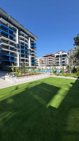 Современная квартира 1+1 в 600 м от пляжа Клеопатры. Новая резиденция в центре Алании - Ракурс 22