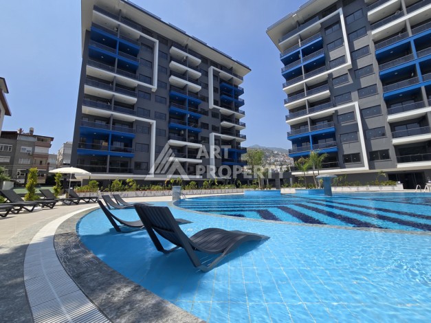 Современная квартира 1+1 в 600 м от пляжа Клеопатры. Новая резиденция в центре Алании - Ракурс 28