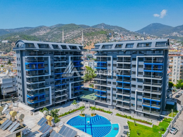 Современная квартира 1+1 в 600 м от пляжа Клеопатры. Новая резиденция в центре Алании - Ракурс 31