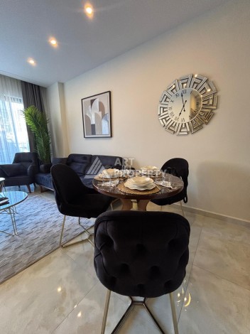 Меблированная квартира 1+1 в новой резиденции у пляжа Клеопатры, 55 кв.м. - Ракурс 6