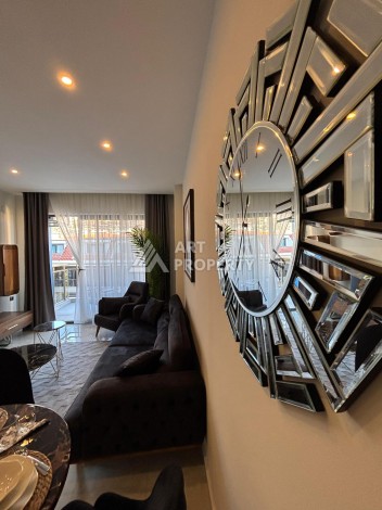 Меблированная квартира 1+1 в новой резиденции у пляжа Клеопатры, 55 кв.м. - Ракурс 14