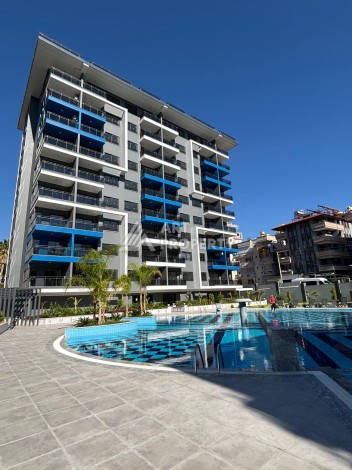 Меблированная квартира 1+1 в новой резиденции у пляжа Клеопатры, 55 кв.м. - Ракурс 15