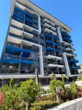 Меблированная квартира 1+1 в новой резиденции у пляжа Клеопатры, 55 кв.м. - Ракурс 19