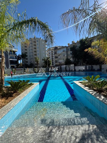 Меблированная квартира 1+1 в новой резиденции у пляжа Клеопатры, 55 кв.м. - Ракурс 24