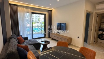 Квартира 1+1 с мебелью в 600 м от пляжа Клеопатры. Алания, Центр - Ракурс 15